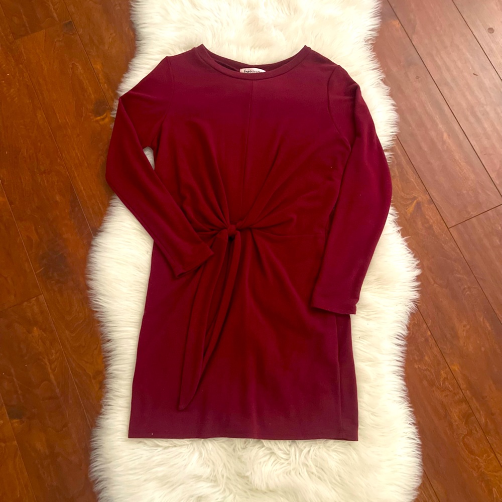 Mini sweater dress